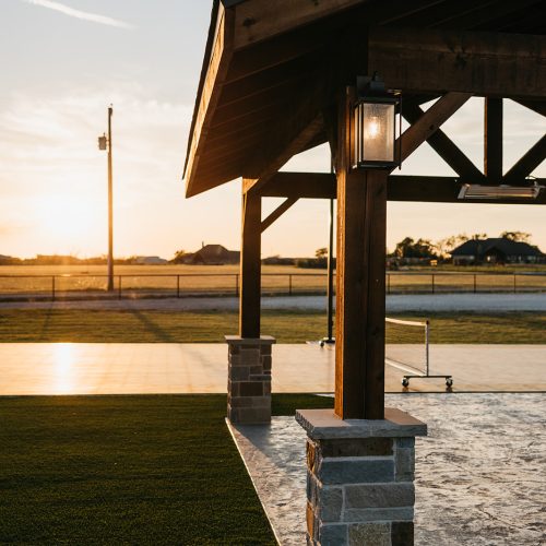 Custom Patio with Pergola in Gunter TX